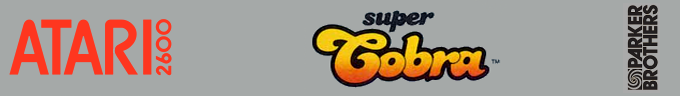 Super Cobra logo for Atari 2600